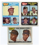 1965 Topps Rookie Card Trifecta Joe Morgan, Jim Hunter and Tony Perez