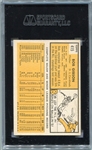 1963 Topps #415 Bob Gibson SGC 60