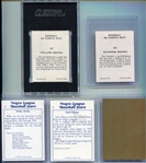 1970's-2000's Modern Negro League Baseball Card Lot of 19 