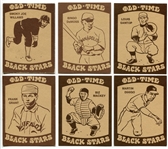 1974 Laughlin Old-Time Black Stars Lot of 10 Different EX-Nrmt