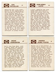 1974 Laughlin Old-Time Black Stars Lot of 10 Different EX-Nrmt