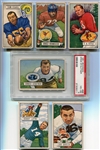 1951 Bowman Football Lot of 6 HOFers
