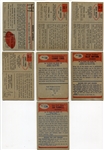 1953-55 Bowman Football Lot of 7 Different All HOFers
