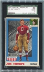 1955 Topps All-American #37 Jim Thorpe SGC 30