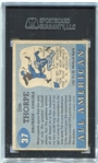 1955 Topps All-American #37 Jim Thorpe SGC 30