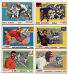 1955 Topps All-American Lot of 6 Different HOFers