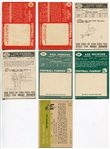 1958-61 Topps & Fleer Football Lot of 7 Different HOFers