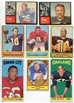 1962-1967 Topps Football Lot of 8 Different All HOFers
