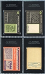 1969 & 1970 Topps SGC Graded Lot of 4 HOFers