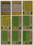 1979-1984 Topps Football Highend Lot of 9 Different HOF/Rookie Cards