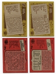 1986 & 1987 Topps Football Lot of 4 Rookie Cards Each a HOFer