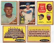 1962 Topps Lot of HOFers & Team Cards
