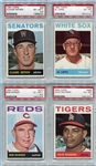1964 Topps Lot of 4 PSA Graded 