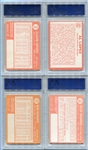 1964 Topps Lot of 4 PSA Graded 