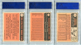 1966 Topps PSA Graded Trio