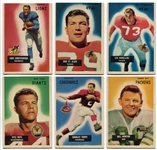 1955 Bowman Football Lot of 6 Pack Fresh Cards