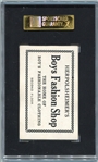 E121 1921 Herpolsheimer's Kid Gleason SGC 30