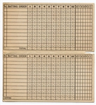 1920's Draper-Maynard Co. unused Lucky Dog Score Card
