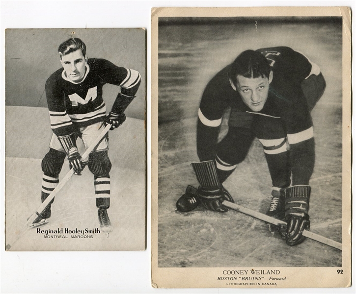 1930s/40s Hockey Lot of 4 Types