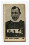 V130 1924-25 Maple Crispette Hockey #18 Harry Punch'' Broadbent 