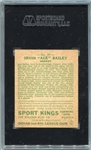 R338 1933 Sport Kings #29 Ace Bailey Hockey HOFer SGC 40