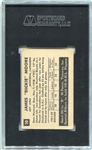 1952-53 Parkhurst Hockey #10 Dickie Moore Rookie Card SGC 40