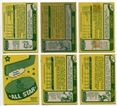 1980-81 Topps & O-Pee-Chee Hockey Lot of 6 HOFers