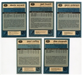 1981-82 O-Pee-Chee Hockey Lot of 5 Rookie/HOFer Cards