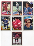 1984 - 1990 Topps Hockey Lot of 8 Mostly HOFers