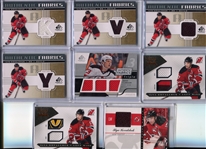 1965-2012 Hockey Card Lot of 27 w/Stars, Rookies, Swatch and more