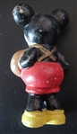 1930's Mickey Mouse w/Catchers Mitt Japanese Bisque