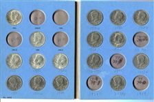 Kennedy Half Dollar Partial set in Whitman Album 1964-1984 22 Coins