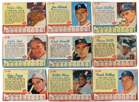 1962 Post Cereal Lot of 34 Mostly Different w/HOFers & SP's