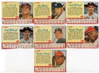 1962 Post Cereal Lot of 34 Mostly Different w/HOFers & SP's