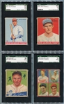 1933-35 Goudey Lot of 4 All SGC Graded
