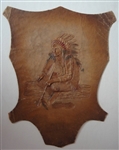 L7 Large Tobacco Leather Sitting Bull