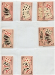 1933 Imperial Tobacco Co. Turret Cigarettes Poker Hands Cards, Premium List and Store Display