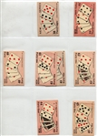 1933 Imperial Tobacco Co. Turret Cigarettes Poker Hands Cards, Premium List and Store Display