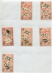1933 Imperial Tobacco Co. Turret Cigarettes Poker Hands Cards, Premium List and Store Display