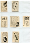 1933 Imperial Tobacco Co. Turret Cigarettes Poker Hands Cards, Premium List and Store Display