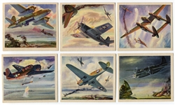 FA1A 1940's Coca-Cola America's Fighting Planes Complete 20 Card Set in Original Package