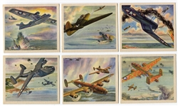 FA1A 1940's Coca-Cola America's Fighting Planes Complete 20 Card Set in Original Package
