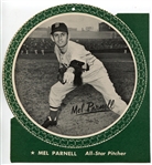 1950 All Star Pin Up's George Kell and Mel Parnell