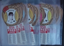 1977 Pepsi-Cola Baseball Stars Complete Set of 72 NRMT/MT