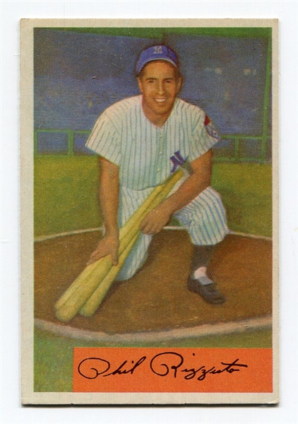1954 Bowman #1 Phil Rizzuto Exmt