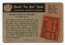 1955 Bowman #37 Pee Wee Reese