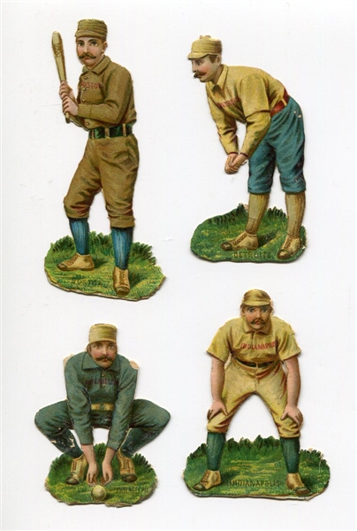 1888 Rafael Tuck & Sons Artistic Series Lot of 4 Different