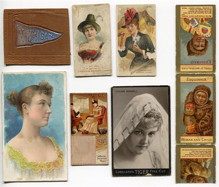 1880s-1910s Non-Sports Lot of 7 Different Issues