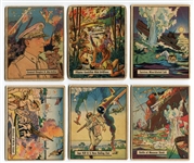  R164 War Gum Lot of 6 Different w/#11 MacArthur