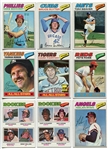 1977 Topps Near Set 623 of 660 w/ Stars and Rookies Nrmt +/-